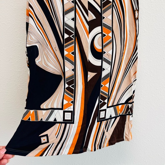 Emilio Pucci Graphic Knit Skirt - Picture 3 of 13